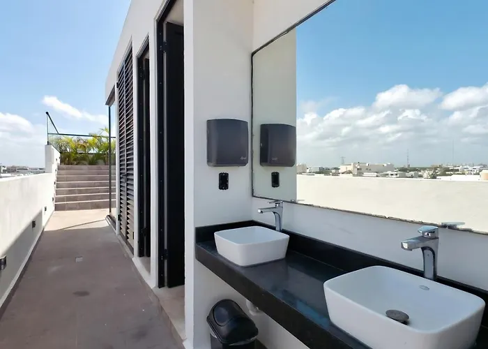 Mit Pool, King-size Bed, Balkon Apartment